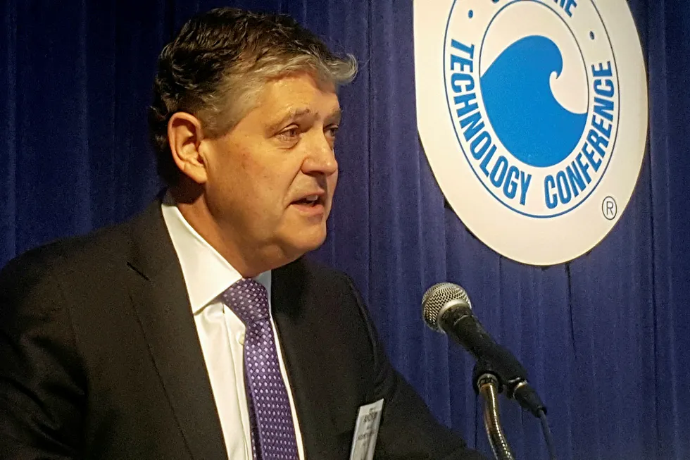 Scale: Kosmos Energy chief executive Andy Inglis