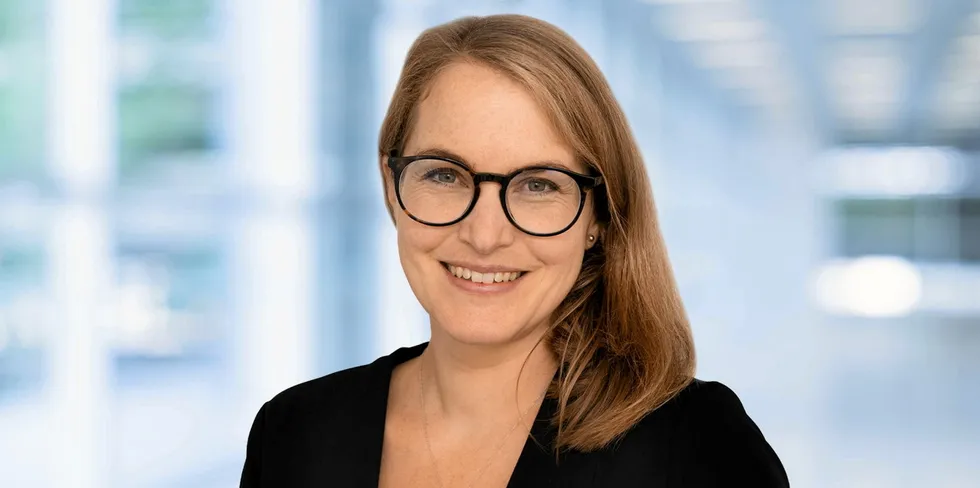 Lina Kinning, responsible for offshore wind at the Swedish wind power group Svensk Vindenergi