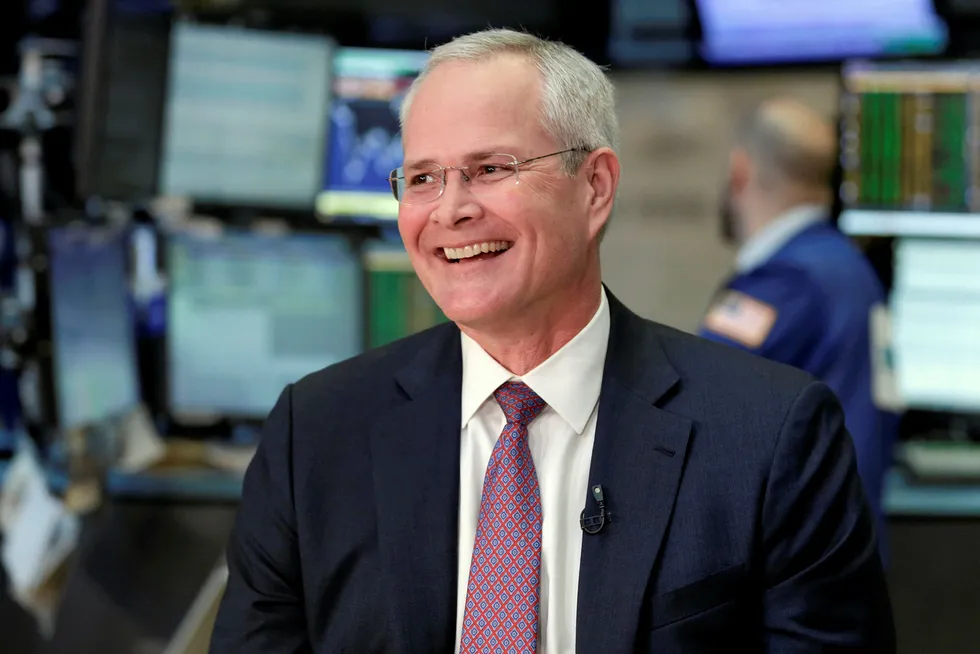Growth strategy: ExxonMobil chief executive Darren Woods