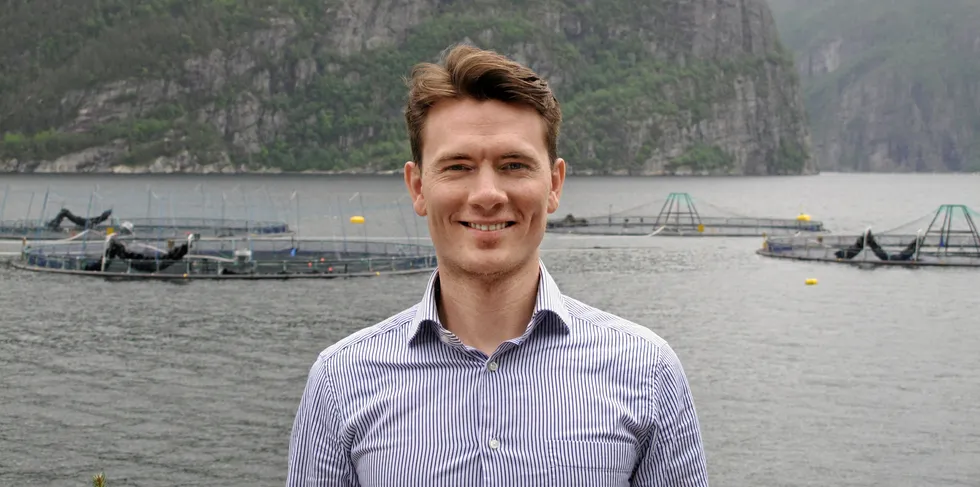 Dmitry Kozachenok, CEO of aquaculture technology firm Ecto. The group raised $7 million in financing, thanks to investors Aqua-Spark and Rabo Food & Agri, among others.
