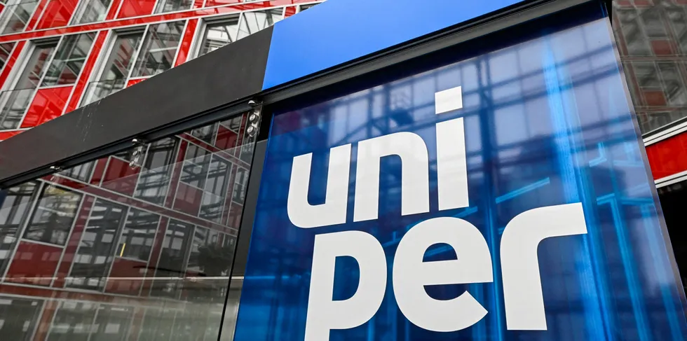 Uniper headquarters in Dusseldorf, western Germany.
