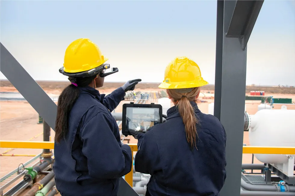 At work: Shell's operations in the Middle East