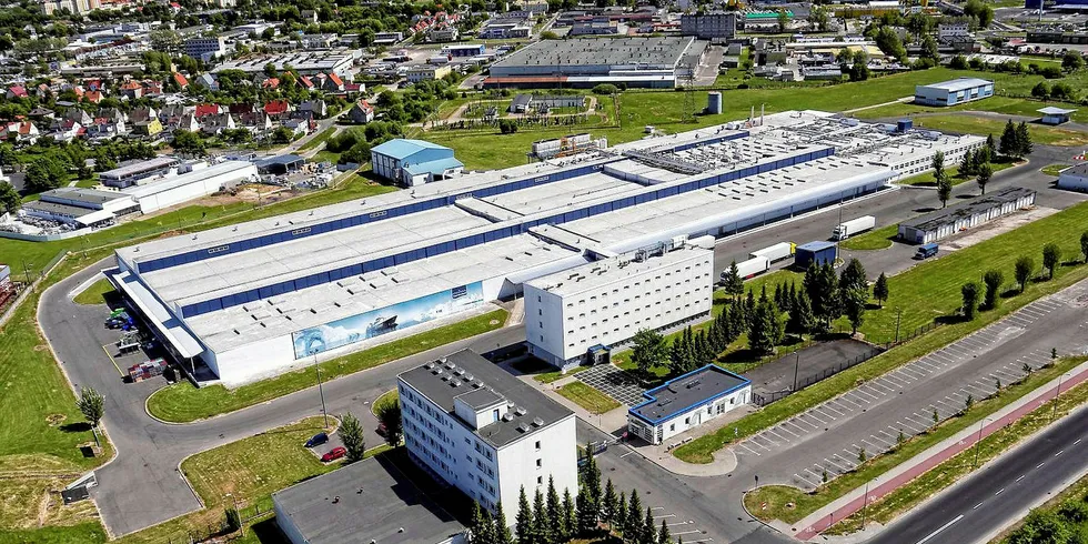 The plant in Koszalin