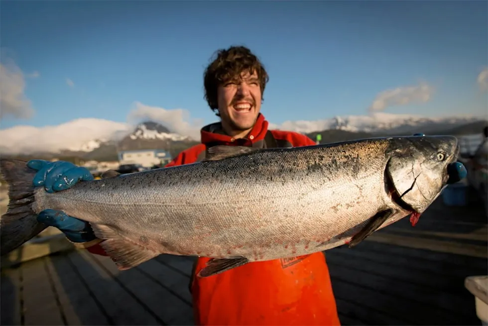 The Copper River salmon season begins in May.