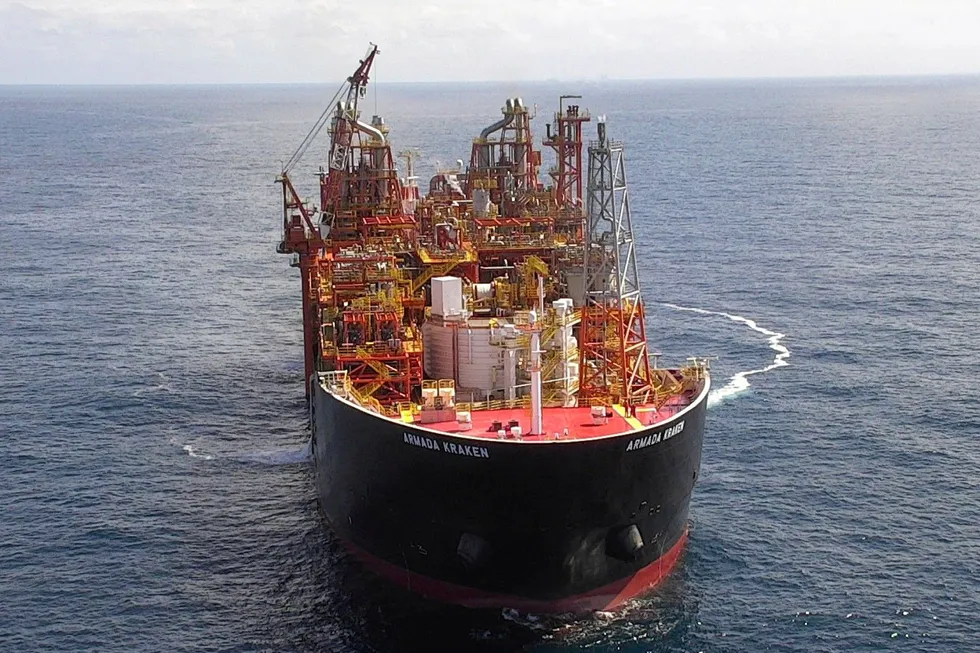 Main asset: the Armada Kraken FPSO works on the Kraken field