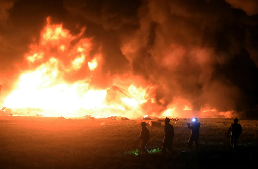 Deadly blast: at Mexico pipeline