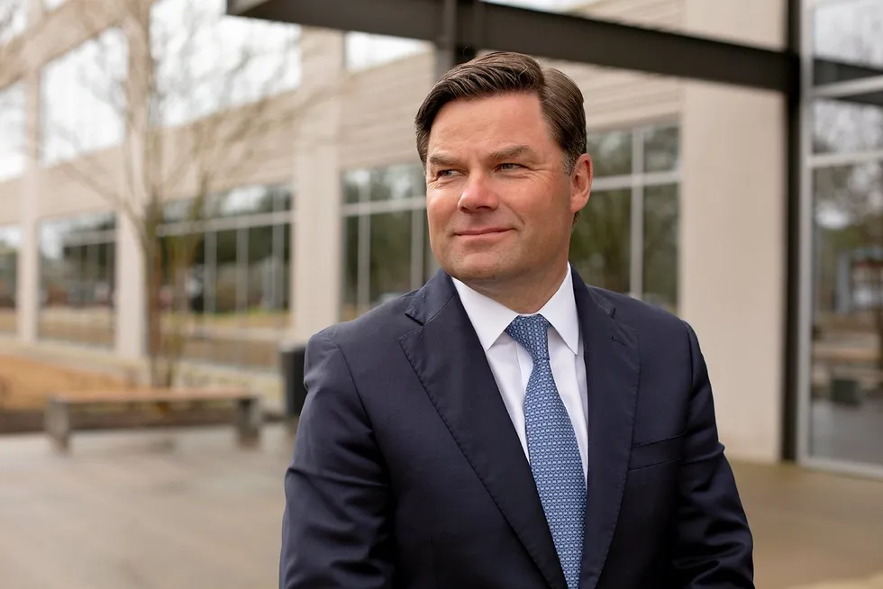TGS chief executive, Kristian Johansen.