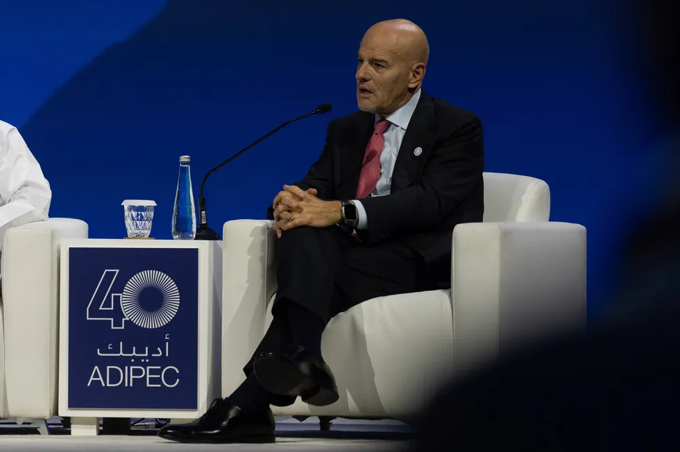 Claudio Descalzi, Eni's chief executive.