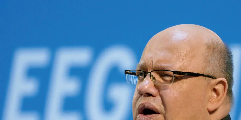 german energy minister peter altmaier