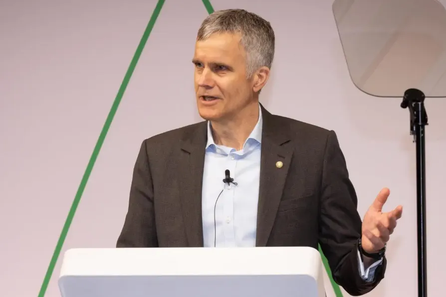 BP chairman Helge Lund