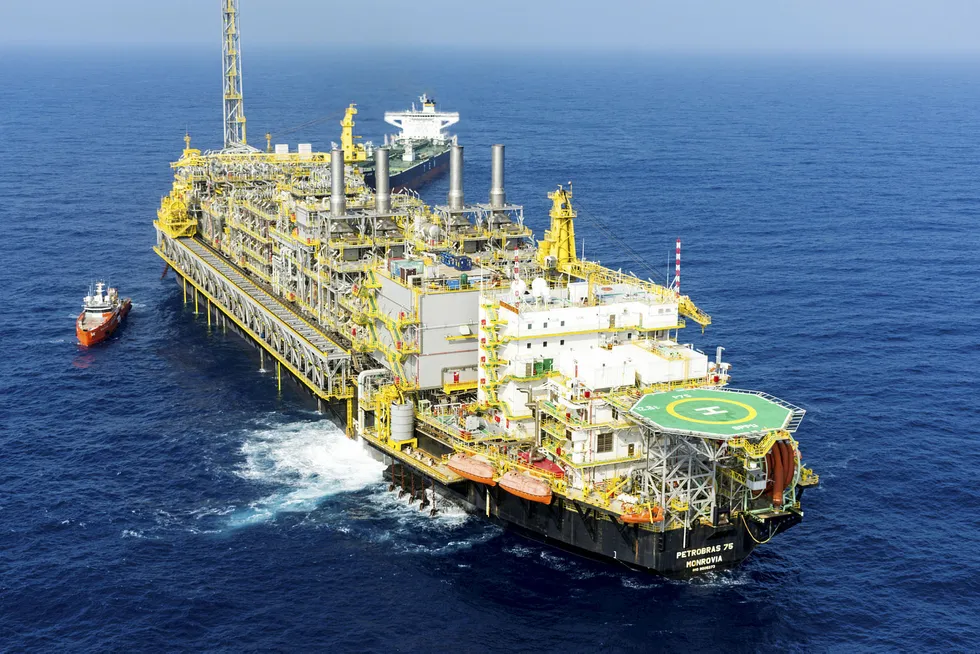 More units: the P-75 FPSO entered operations in the Buzios pre-salt field in November 2018