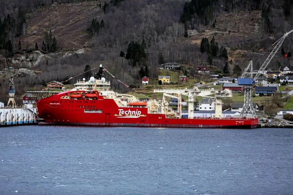 Terra Nova: TechnipFMC's diving support vessel Deep Explorer