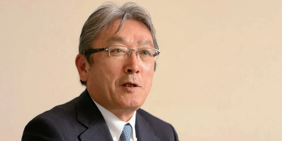 Masaru Ikemi, Maruha Nichiro CEO. The group did not reveal the size of the investment.