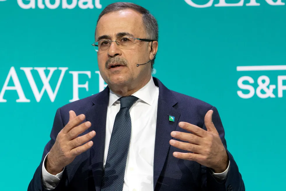 Amin Nasser, chief executive of Saudi Aramco.