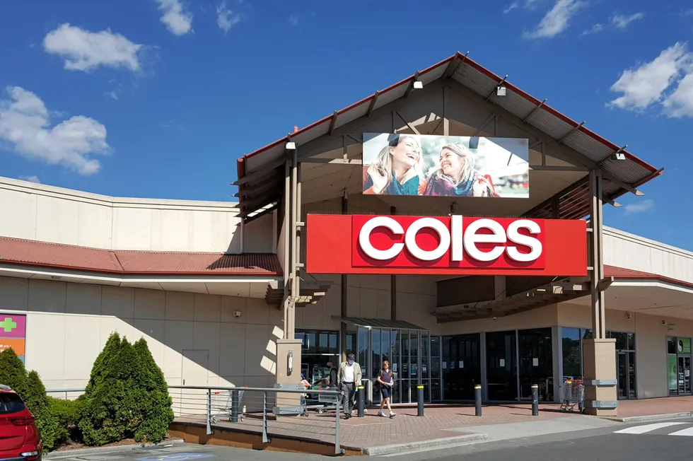 Coles, one of Australia's biggest grocery store chains, has more than over 1,800 retail outlets across the country.