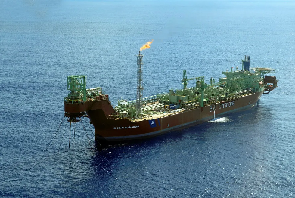 Production: Brazil's pre-salt Lula field in 2011