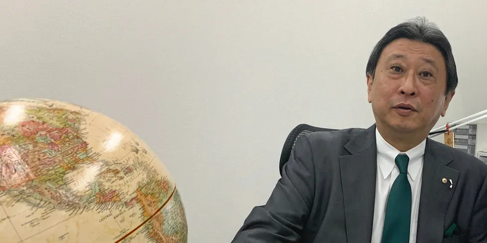 Hiroki Sato, Chubu's division CEO of global business.