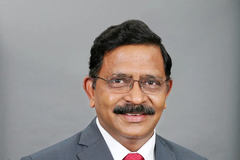 Re-tender: ONGC production director Pankaj Kumar.
