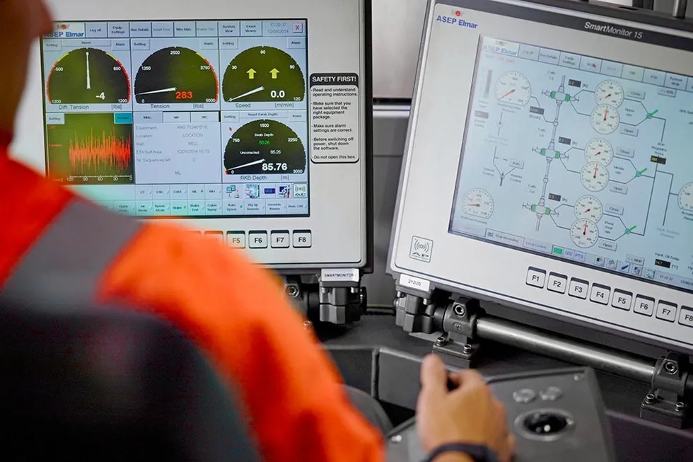 Competition concerns: an Altus worker carrying out its wireline services.
