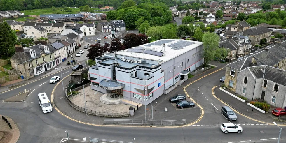 The town of Kilbirnie, which is nestled in the Garnock Valley, just south of Glasgow.