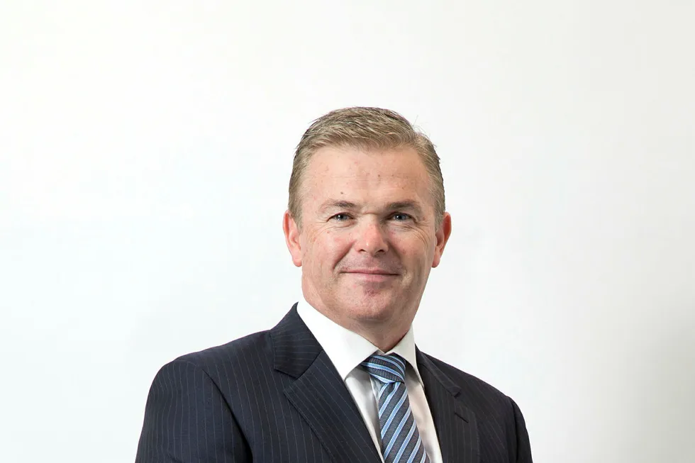 Blaming policy: Santos chief executive Kevin Gallagher says there is no shortage of gas