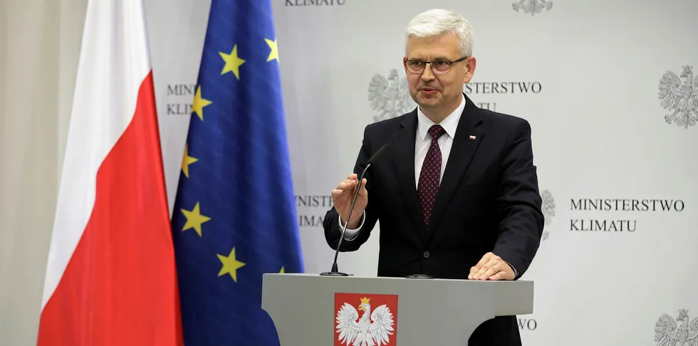 Ireneusz Zyska, vice minister of climate and Poland's special representative for renewable energy.