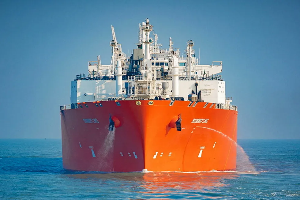 Summit LNG is heading for repairs.