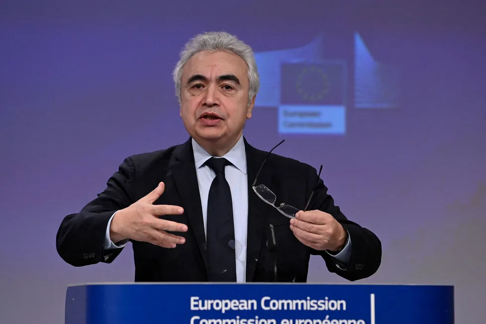 Record breaking: IEA executive director Fatih Birol.