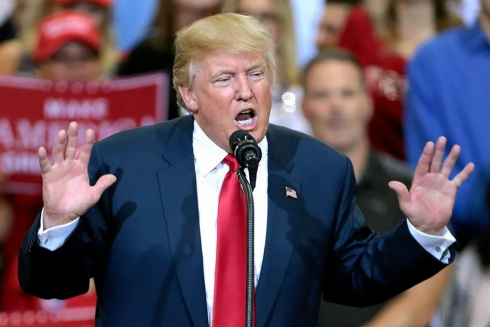 US President Donald Trump.