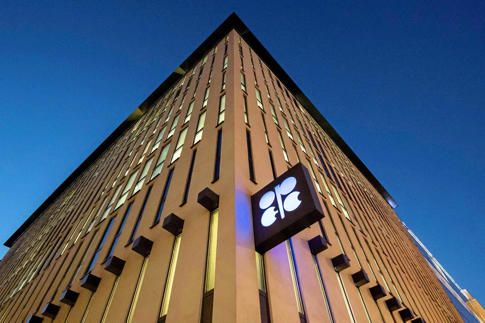 Centre point: the Opec headquarters in Vienna