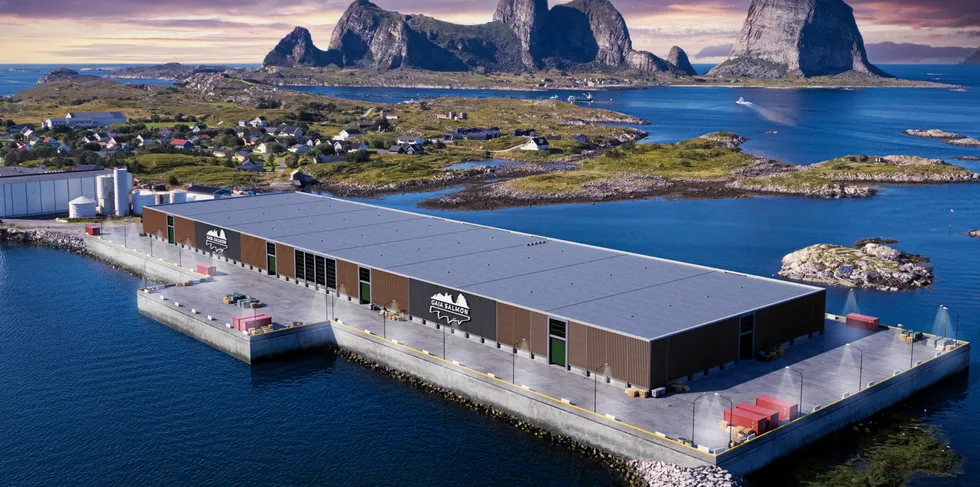 The facility is expected to produce an annual output of 7,200 metric tons, with the ambition of placing fish in the facility during the first half of 2024.