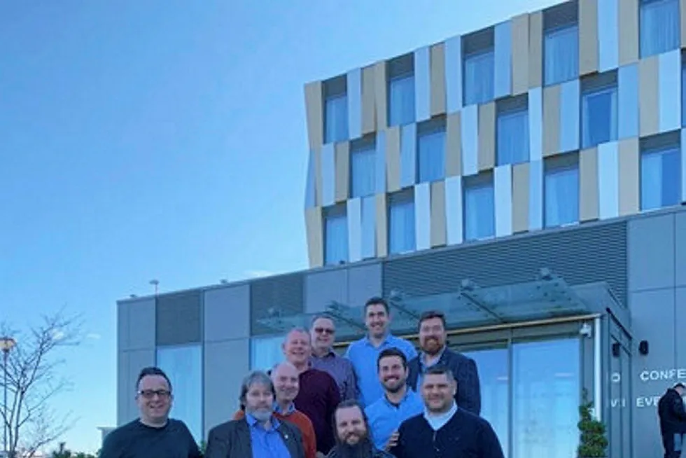 First meeting: union representatives on the Trade Union Helicopter Safety Committee (TUHSC)