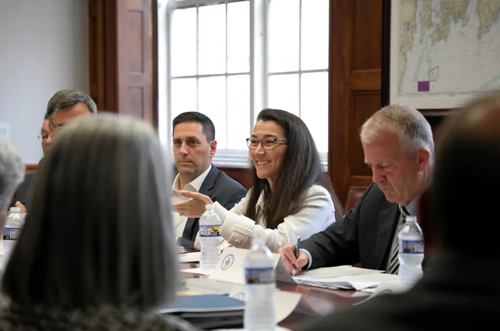 Alaska lawmakers Mary Peltola and Dan Sullivan (right) are both concerned about a challenge to a halibut bycatch rule.
