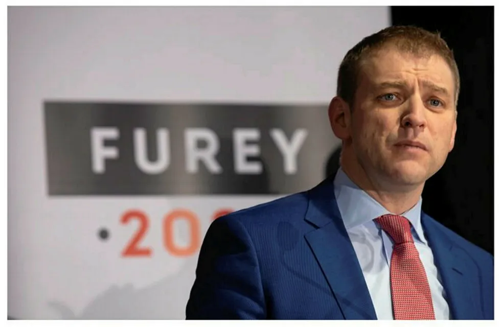 Bid failure: Andrew Furey, Premier of Newfoundland & Labrador, Canada