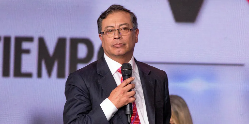 Colombian President Gustavo Petro.