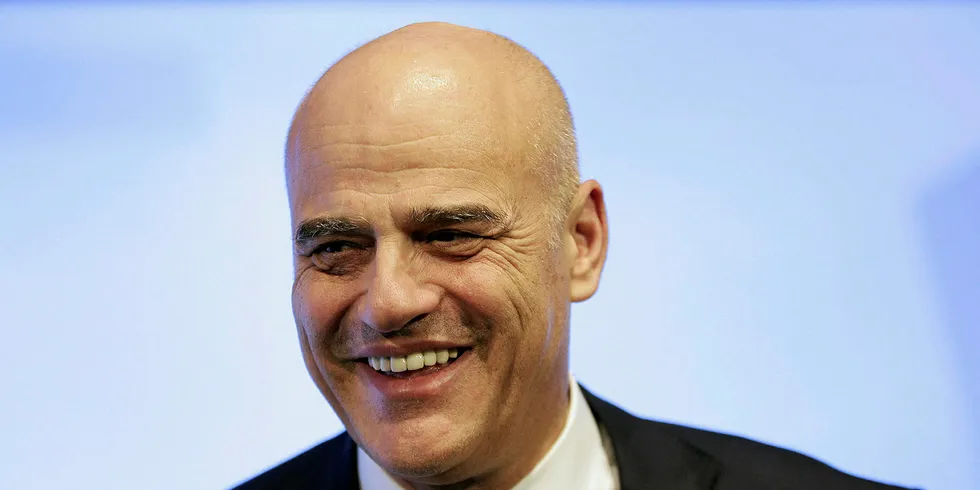 Eni CEO Claudio Descalzi