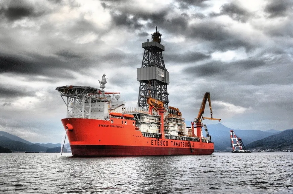 Etesco drillship Etesco Takatsugu J.