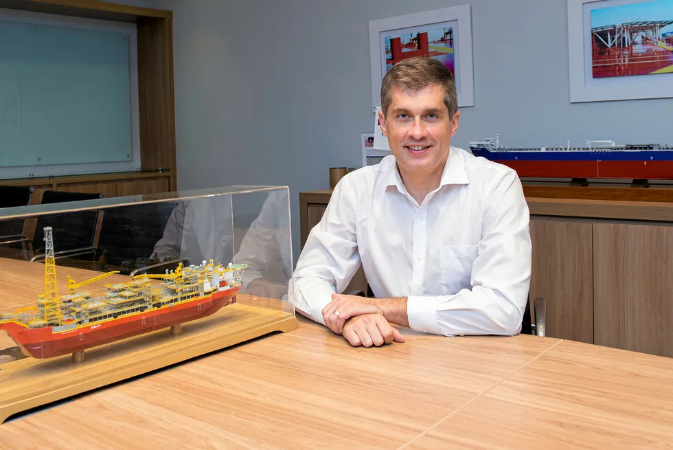 New technologies: Jose Elias, Brazil managing director at Teekay Offshore