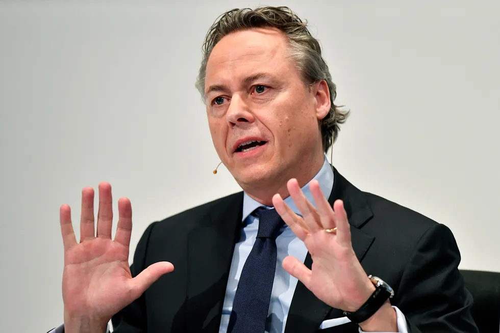 Ralph Hamers is chief executive of Swiss Bank UBS, which this weekend took over compatriot Credit Suisse.