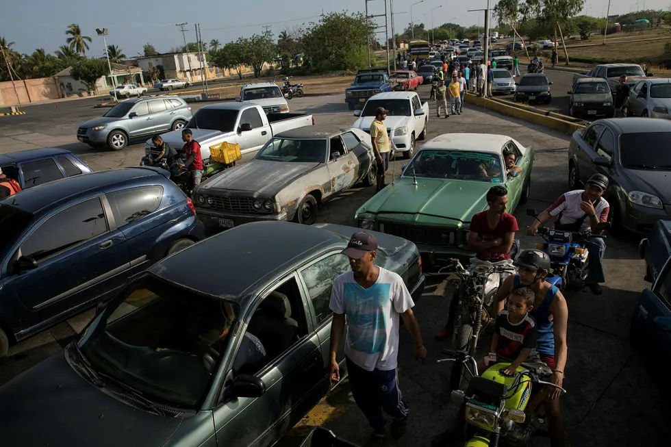 Waiting for fuel: some towns are facing fuel shortages leading to rationing