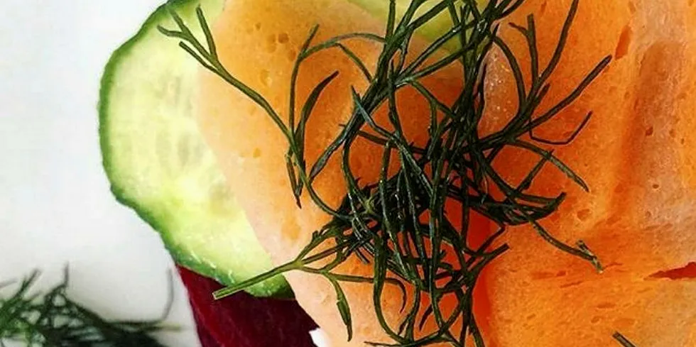 Sophie's Kitchen vegan smoked salmon.
