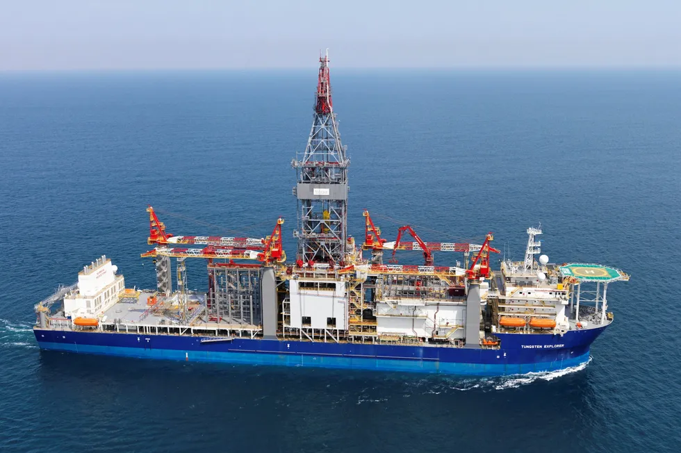 The drillship Tungsten Explorer is part of Vantage’s fleet.