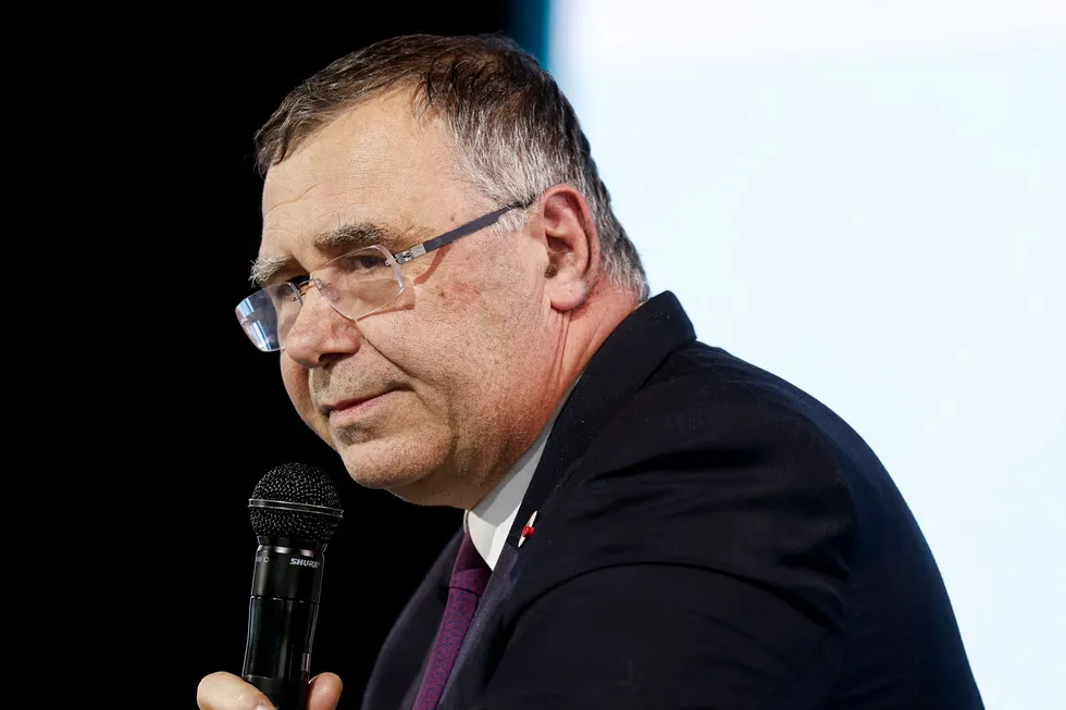 TotalEnergies chief executive Patrick Pouyanne.
