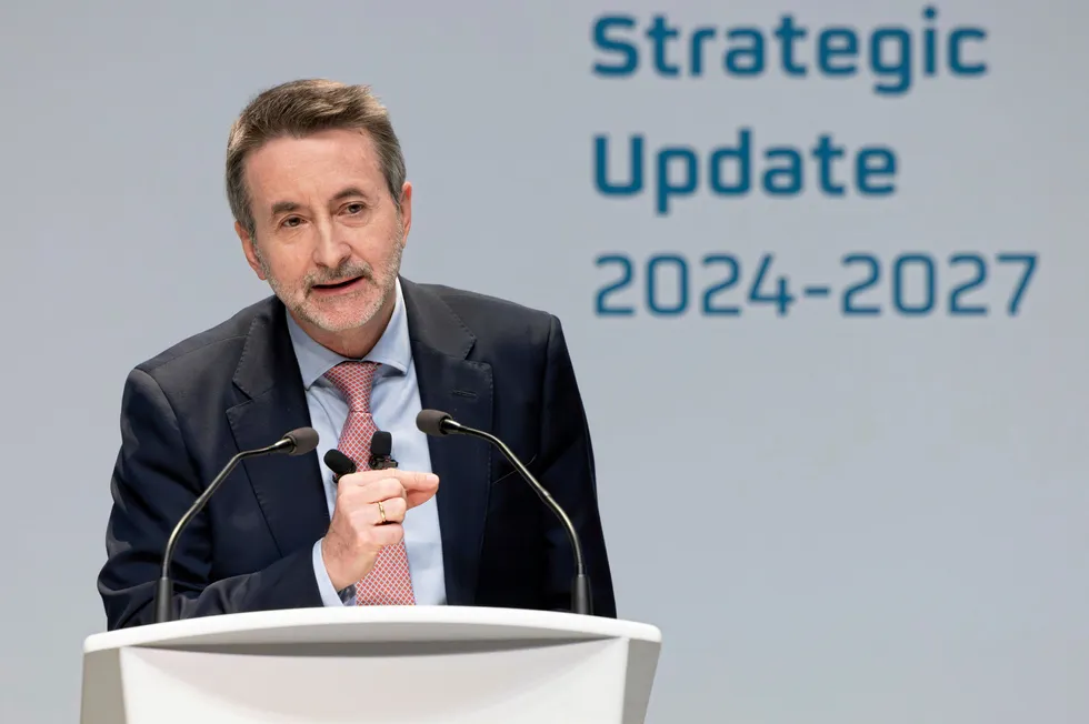 A plan for the coming years: Repsol chief executive Josu Jon Imaz