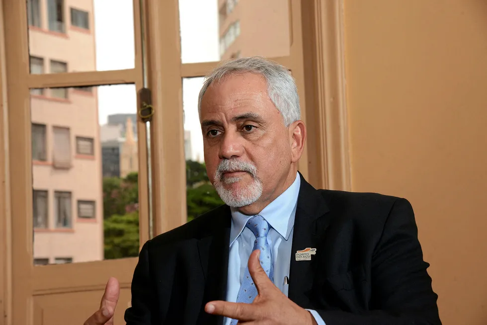 Vision: Prumo Logistica chief executive Carlos Tadeu Fraga