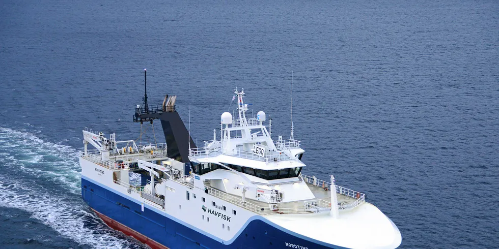 Havfisk's new trawler, Nordtind.