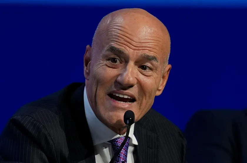 Optimism: Italy's Eni chief executive Claudio Descalzi.