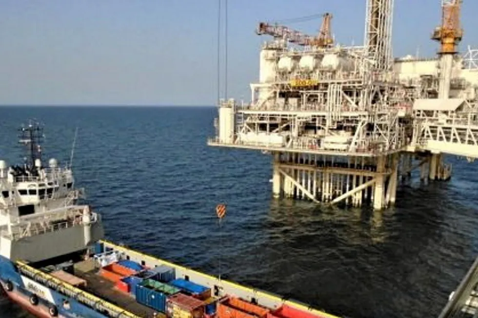 Operations: at the Shah Deniz field