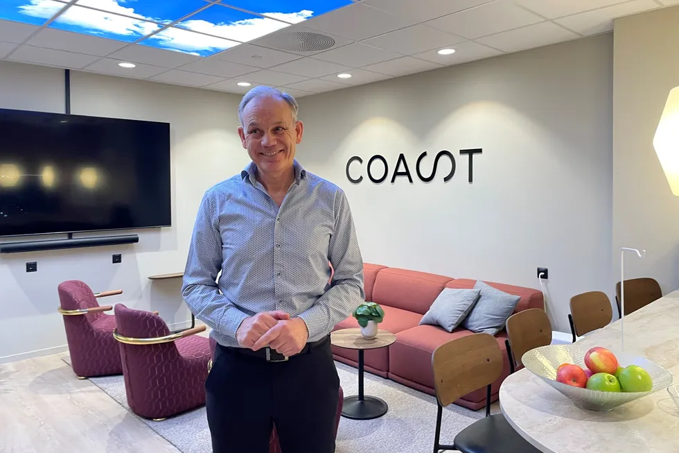 Coast Seafood co-founder and CEO Sverre Soraa.