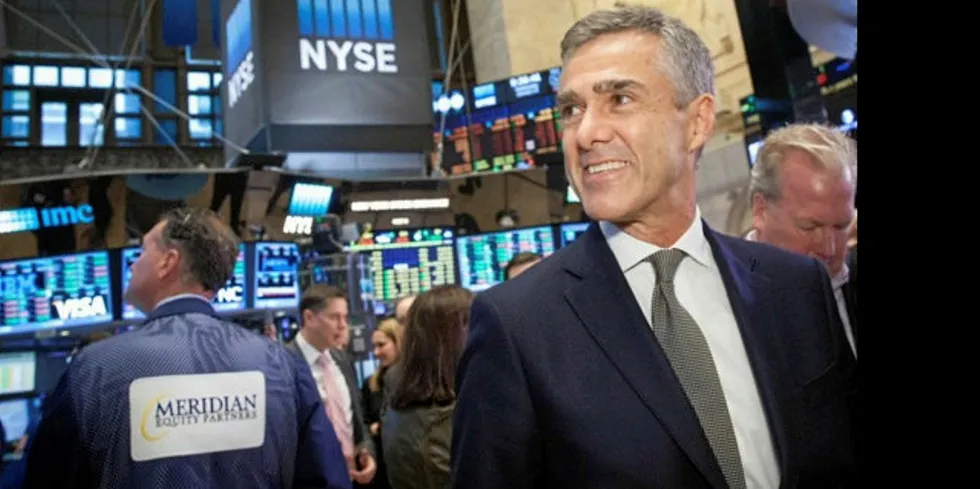 Nomad Foods CEO Stefan Descheemaeker. The frozen foods giant, parent of Birds Eye, Iglo and Findus brands, announced a massive share buy back on Friday.